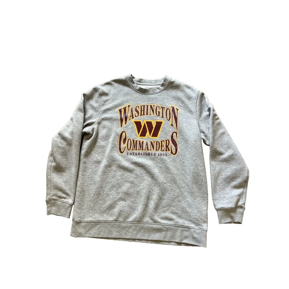 Fanatics Washington Commanders Sweatshirt XL Classic Fit Crew Neck